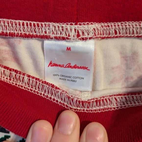 Hanna Andersson women's Dear Deer pajama bottoms size Medium - Picture 5 of 6